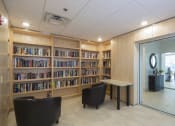 Thumbnail 11 of 35 - Mount Carmel Gardens senior apartments in jacksonville, florida library reading room
