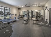 Thumbnail 7 of 32 - Large fitness center with ample, modern workout equipment at Terraces at Clearwater Beach, Clearwater