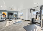 Thumbnail 18 of 24 - the gym in the owners home is equipped with weights and cardio equipment