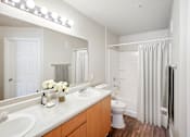Thumbnail 20 of 24 - bathroom with white sink at Desert Eagle Estates, Glendale Arizona 