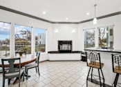 Thumbnail 6 of 24 - clubhouse with dining table at Desert Eagle Estates, Arizona 
