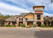 Thumbnail 32 of 33 - Front exterior of leasing office.