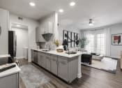 Thumbnail 12 of 39 - the heights on capitol hill apartments kitchen and living room