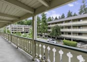 Thumbnail 8 of 30 - a view of the balconies at Swiss Gables Apartment Homes, Kent, 98032