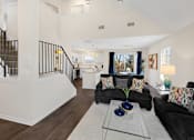 Thumbnail 25 of 36 - Living Room With Loft at Mainstreet Village, Novi, MI, 48375