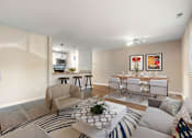 Thumbnail 11 of 12 - Living Room Interior at Adams Creek, Auburn Hills
