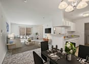 Thumbnail 12 of 23 - Dinning and Living Room at Summit Creek, Michigan