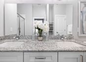 Thumbnail 12 of 75 - Primary Bathroom with Double Vanities at Griffin Weston, Cary