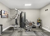 Thumbnail 19 of 22 - Gym at Amberly Apartments, West Bloomfield, 48322