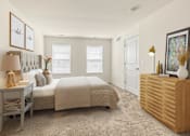 Thumbnail 36 of 36 - Fairfax upper master Bedroom at Mainstreet Village, Novi, MI
