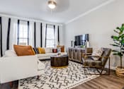 Thumbnail 47 of 75 - 2 Bedroom townhome living area at Griffin Weston, North Carolina
