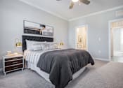 Thumbnail 50 of 75 - Townhome Primary bedroom at Griffin Weston, North Carolina, 27513
