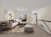 Thumbnail 13 of 14 - Loft Living Room at Brandywine Apartments, West Bloomfield