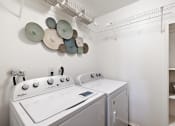 Thumbnail 22 of 31 - a washer and dryer in the laundry room  at Northridge, Rochester Hills, Michigan