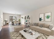 Thumbnail 3 of 6 - Modern Living Room at Shorebrooke Townhomes, Michigan