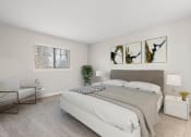 Thumbnail 2 of 6 - Comfortable Bedroom at Shorebrooke Townhomes, Novi