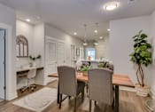Thumbnail 3 of 12 - Dining area  outside of kitchen at McHenry Square Apartments, Augusta, Georgia