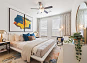 Thumbnail 25 of 39 - Bedroom with king sized bed