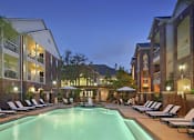 Thumbnail 3 of 32 - Resort style swimming pool at apartments near Rice Village