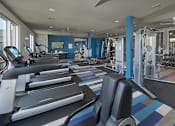 Thumbnail 34 of 47 - 24-hour strength and cardio center at The Mark apartments in Spring