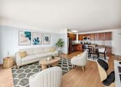 Thumbnail 18 of 45 - one bedroom floor plan living room