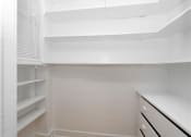 Thumbnail 24 of 31 - Hamilton Place - Closet With Built-ins
