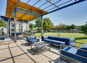Thumbnail 21 of 39 - Outdoor Lounge at Highland Luxury Living, Lewisville, Texas