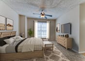Thumbnail 6 of 32 - Bedroom with Dresser at Hunters Hill Apartments, Dallas, 75287