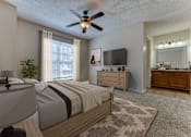 Thumbnail 7 of 32 - Contemporary Bedroom at Hunters Hill Apartments, Dallas, Texas
