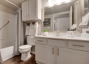 Thumbnail 17 of 42 - Bathroom With Vanity Lights at Knox Allen Station, Texas