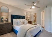 Thumbnail 15 of 42 - Bedroom With Ceiling Fan at Knox Allen Station, Allen, TX, 75002