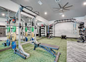Thumbnail 28 of 44 - Fitness Center with Free Weights at Mason, Texas, 75069