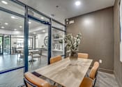 Thumbnail 24 of 52 - Private dining room at The Montrose Apartments, Dallas, Texas