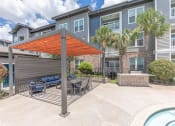 Thumbnail 15 of 22 - Picnic Area at Delray Apartments, Houston, 77077