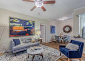 Thumbnail 1 of 43 - Living Room And Dining Area at Wind Dance, Carrollton, Texas