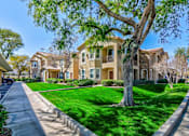 Thumbnail 35 of 41 - A row of houses with a tree in front of the first one.