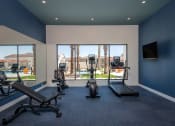 Thumbnail 19 of 35 - Upgraded Fitness Center with cardio equipment at Pillar at Fountain Hills, Arizona
