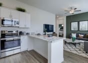 Thumbnail 17 of 29 - Stainless Steel Appliances and Granite Counters at Pillar Lago