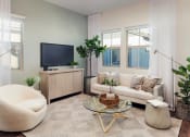 Thumbnail 28 of 35 - Spacious living rooms with windows at Pillar at Fountain Hills