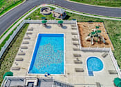 Thumbnail 55 of 57 - Aerial shot of amenities