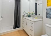 Thumbnail 18 of 24 - Bathroom with vanity at The Freelon at Sugar Hill, Detroit, MI, 48201