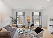 Thumbnail 5 of 24 - Living room at The Freelon at Sugar Hill, Detroit, MI 48201