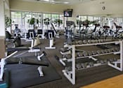 Thumbnail 6 of 41 - Fitness center at Embassy Park Apartments in Omaha, Nebraska