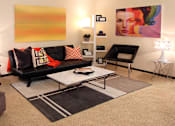 Thumbnail 21 of 27 - Apartments in central Omaha with spacious layout, spacious living room at Kensington Woods Apartments in Omaha, Nebraska