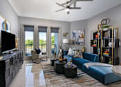 Thumbnail 18 of 62 - Spacious luxury apartments with porcelain tile floors and oversized windows at Xenia Apartments in Golden Valley, Minnesota
