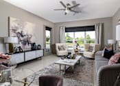 Thumbnail 39 of 62 - Spacious luxury apartments with porcelain tile floors and oversized windows at Xenia Apartments in Golden Valley, Minnesota