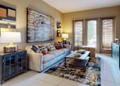 Thumbnail 25 of 46 - Luxury apartments with spacious open floor plan, porcelain tile floors, and oversized windows at Bellemeade Apartments in west Des Moines