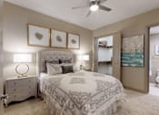 Thumbnail 7 of 42 - Master bedroom to accommodate a king-size bed and dresser with walk-in closet and master bathroom.