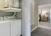 Thumbnail 23 of 31 - Luxury apartments in south Lincoln Nebraska with wood plank floors and full-size washer and dryer