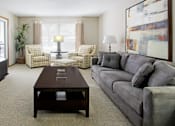 Thumbnail 6 of 30 - Huge apartment, spacious floor plan, spacious apartment, lots of natural light, and spacious living room at The Vanderbilt Apartments in Omaha, Nebraska